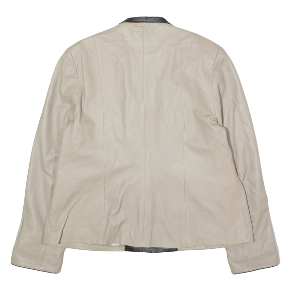 M. PIEL Womens Jacket Cream 90s UK 26 Online