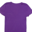 RALPH LAUREN Womens T-Shirt Purple M Hot on Sale