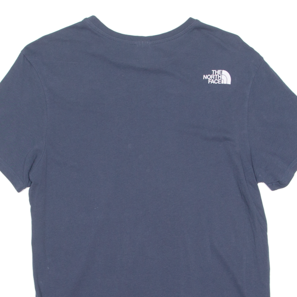 THE NORTH FACE Mens T-Shirt Blue Crew Neck M Online Sale