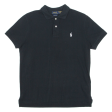 POLO RALPH LAUREN Mens Polo Shirt Black M For Cheap