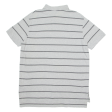 POLO RALPH LAUREN Custom Fit Mens Polo Shirt Grey Striped XL Online Sale