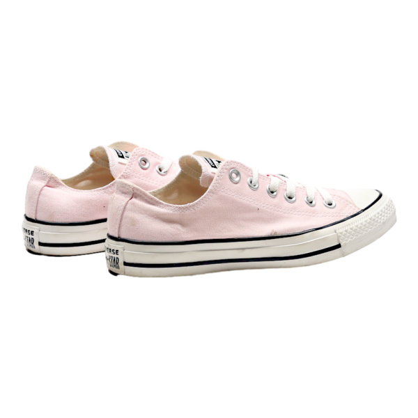 CONVERSE Low Top Trainers Pink Canvas Womens UK 5.5 For Sale