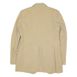 Mens Blazer Jacket Beige Twill M Online now