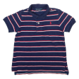 POLO RALPH LAUREN Boys Polo Shirt Blue Striped 2Y Hot on Sale