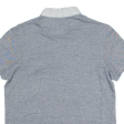 TED BAKER Mens Polo Shirt Grey M Fashion