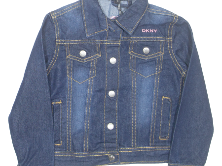 DKNY Girls Denim Jacket Blue 4Y Online