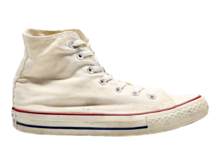 CONVERSE Chuck Taylor All Star High Top Trainers White Canvas Womens UK 4.5 Sale