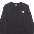 THE NORTH FACE Mens T-Shirt Black Long Sleeve Crew Neck M Online now