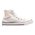 CONVERSE High Top Trainers White Canvas Womens UK 5.5 Discount