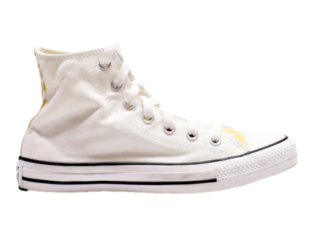 CONVERSE High Top Trainers White Canvas Womens UK 5.5 Discount