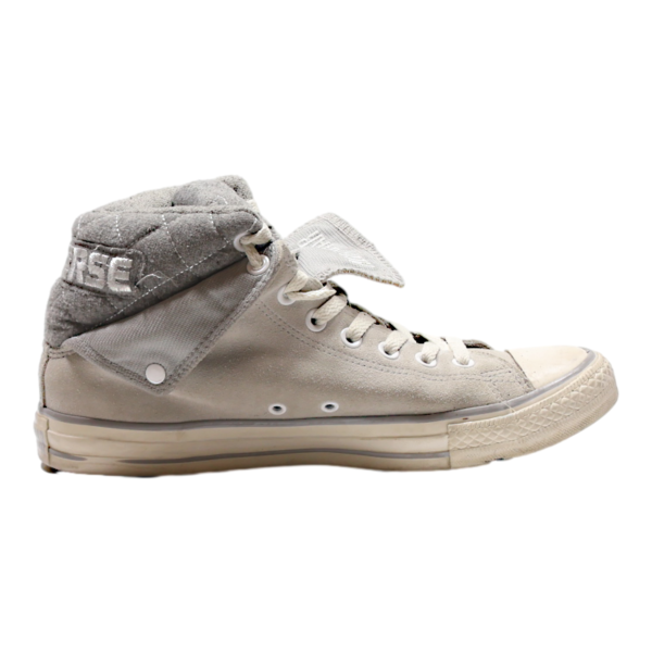 CONVERSE High Top Trainers Grey Canvas Womens UK 8.5 Online Hot Sale