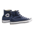 CONVERSE Chuck Taylor All Star High Top Trainers Blue Canvas Womens UK 5 Discount