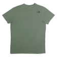 THE NORTH FACE Mens T-Shirt Green M For Cheap