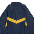 NIKE Mens Windbreaker Jacket Blue Chevron L Online Sale