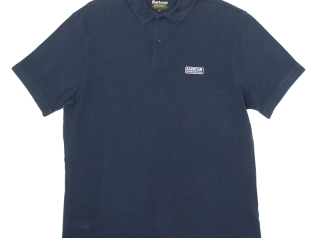 BARBOUR Mens Polo Shirt Blue XL Online