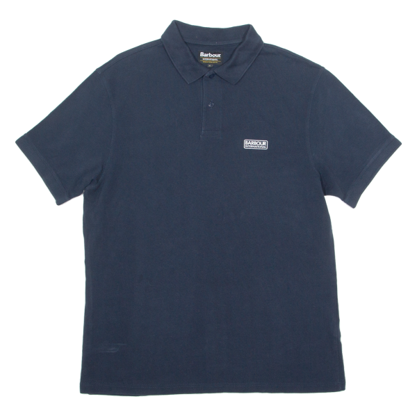 BARBOUR Mens Polo Shirt Blue XL Online