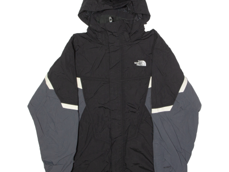 THE NORTH FACE Mens Ski Coat Black Nylon Hooded Colourblock L Online