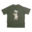 PALM ANGELS Mens T-Shirt Green S For Cheap