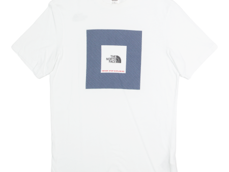 THE NORTH FACE Mens T-Shirt White S Discount