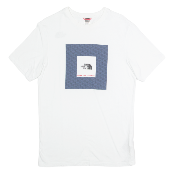 THE NORTH FACE Mens T-Shirt White S Discount