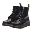 DR MARTENS 1460 Lace-Up Boots Black Leather Womens UK 7 For Discount