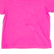 TOMMY HILFIGER Womens T-Shirt Pink Crew Neck L Online Sale