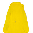 COURTELLE Womens Blazer Coat Yellow 80s UK 12 Hot on Sale