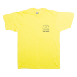 SCREEN STARS BEST Blood Donor Mens T-Shirt Yellow L Online Hot Sale