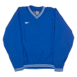 REEBOK Mens Pullover Jacket Blue 90s 2XL For Cheap