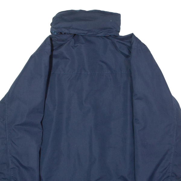 DICKIES Mens Jacket Blue Hooded S Fashion