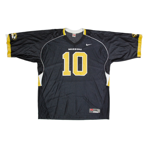 NIKE Missouri Tigers 10 Mens Jersey Black USA V-Neck 2XL For Discount