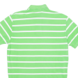 POLO RALPH LAUREN Mens Polo Shirt Green Striped S Fashion