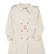 ENSIGN Belted Womens Trench Coat Beige UK 16 For Sale