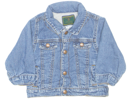 GAP Boys Denim Jacket Blue XXS Online Hot Sale