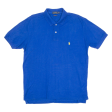 POLO RALPH LAUREN Mens Polo Shirt Blue XL Sale