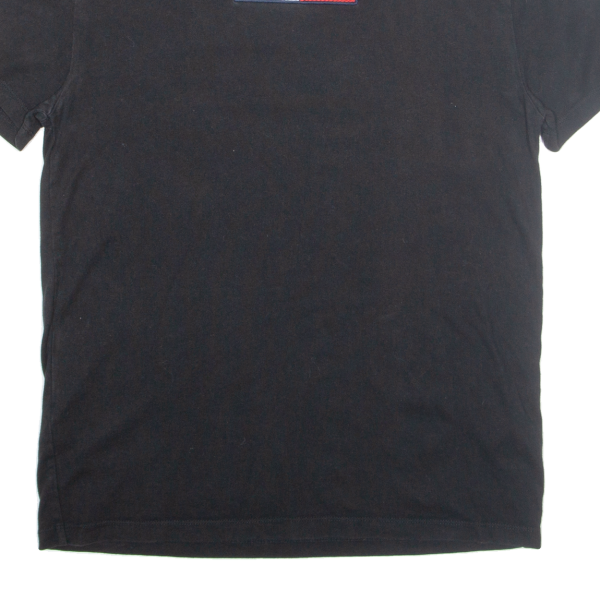 TOMMY HILFIGER Mens T-Shirt Black S For Sale