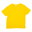 THE NORTH FACE Mens T-Shirt Yellow Crew Neck L For Sale