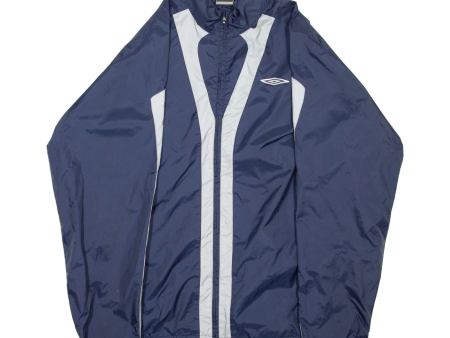 UMBRO Mens Shell Jacket Blue Nylon XL Online Hot Sale