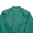 DA DESIGN Mens Bomber Jacket Green Silk 90s XL Cheap