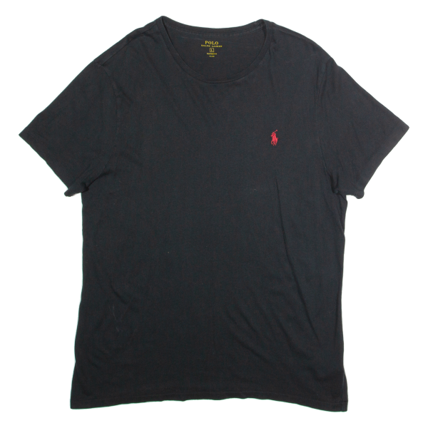 POLO RALPH LAUREN Custom Fit Mens T-Shirt Black L Online