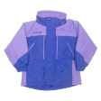 COLUMBIA Girls Ski Jacket Purple Nylon 4-5Y Fashion