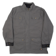 DICKIES Fleece Lined Mens Chore Jacket Grey XL For Cheap