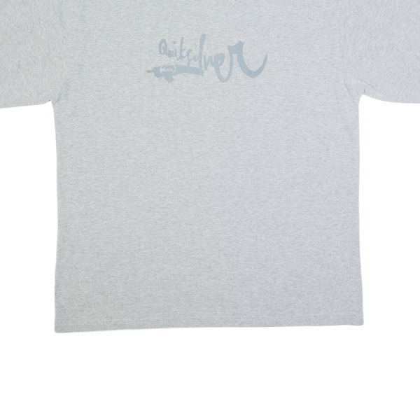 QUIKSILVER Mens T-Shirt Grey XL Sale