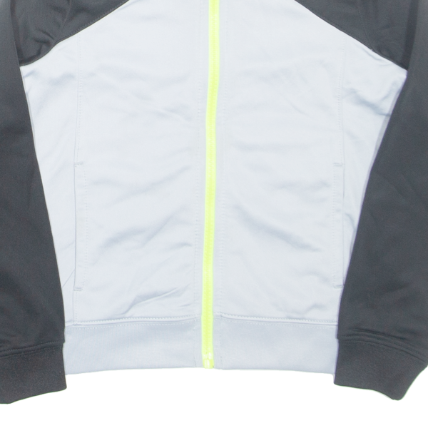 NIKE Boys Track Jacket Grey 4Y Supply