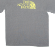 THE NORTH FACE Mens T-Shirt Grey Crew Neck L Fashion