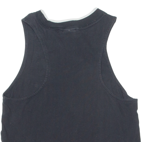 NIKE Mens Vest Black Sleeveless Crew Neck XS For Sale