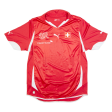 PUMA Switzerland Mens T-Shirt Red Collared L Online