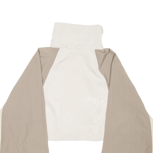 ZARA Cropped Womens Jacket Beige Colourblock L Online