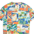 POLO RALPH LAUREN Custom Slim Fit Hawaii Mens T-Shirt Blue S Online