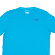 THE NORTH FACE Mens T-Shirt Blue Crew Neck XL Online Sale